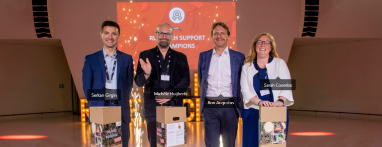 Saxion Bibliotheek collega Sarah Coombs uitgeroepen tot SURF Research Support Champion 2022